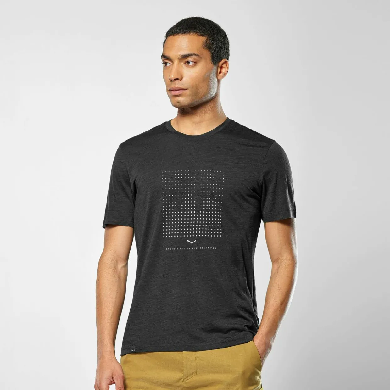 Eagle Dotted Mountain Trainer Merino T-Shirt Men