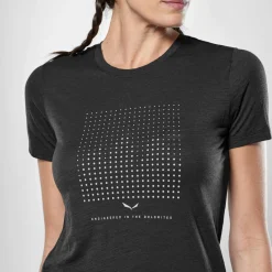 Eagle Dotted Mountain Trainer Merino T-Shirt Women