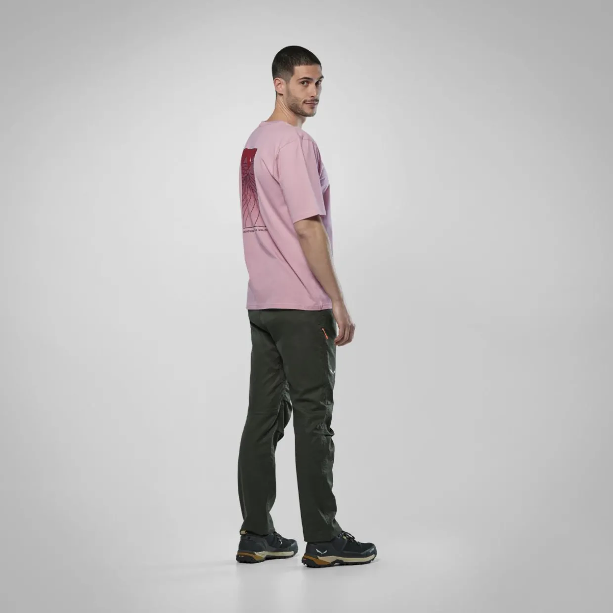 Eagle Sunset Loose T-Shirt Men
