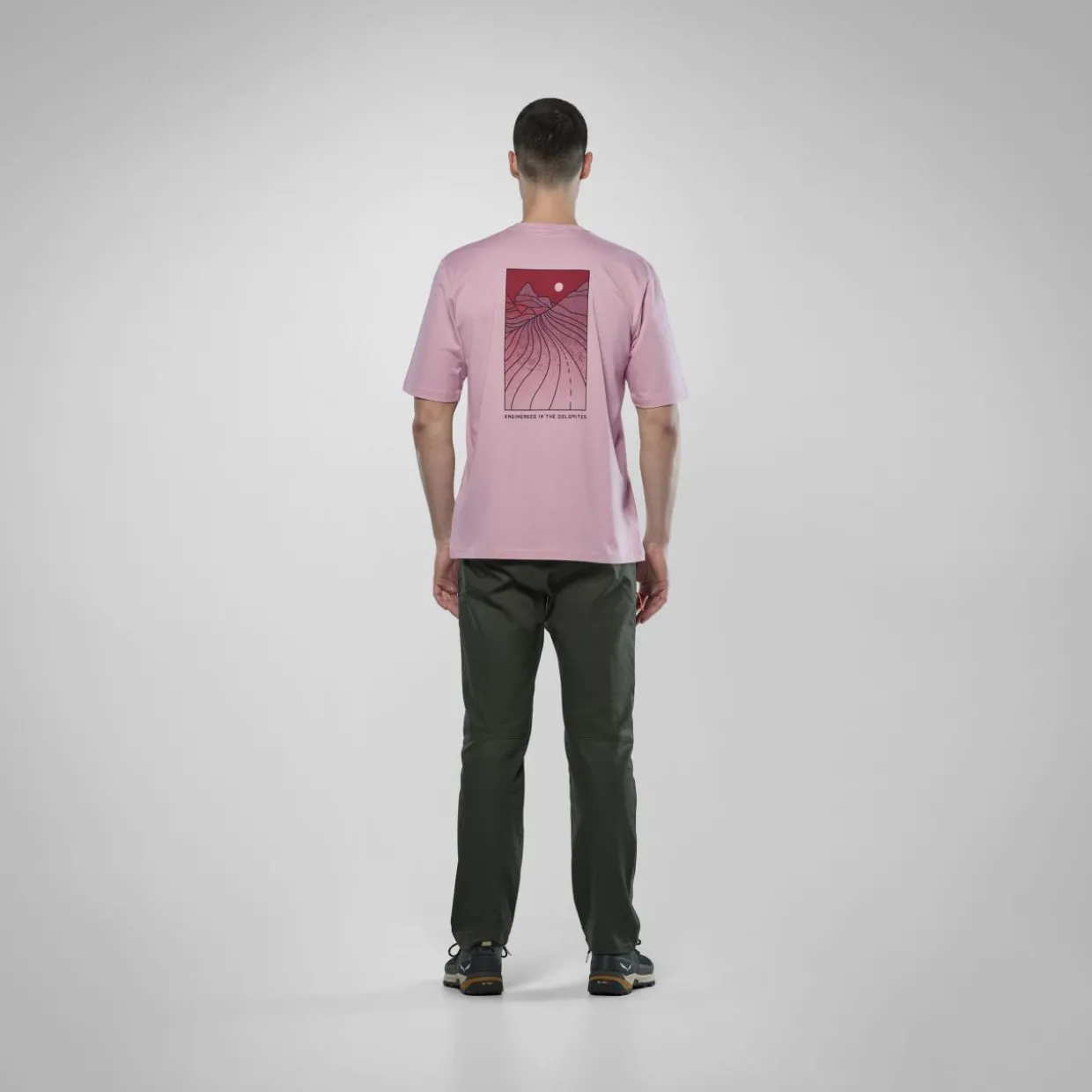 Eagle Sunset Loose T-Shirt Men