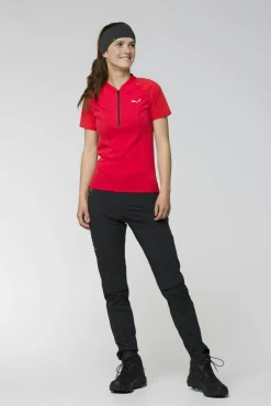 Pedroc Pro Dry Half Zip T-Shirt Women