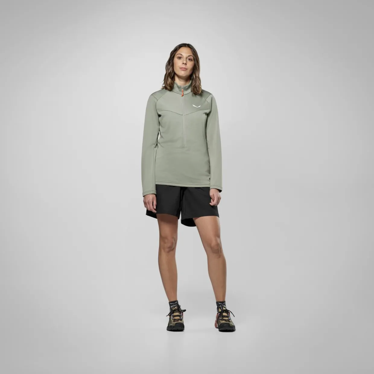 Puez Cammino Polarlite Half Zip Jacket Women