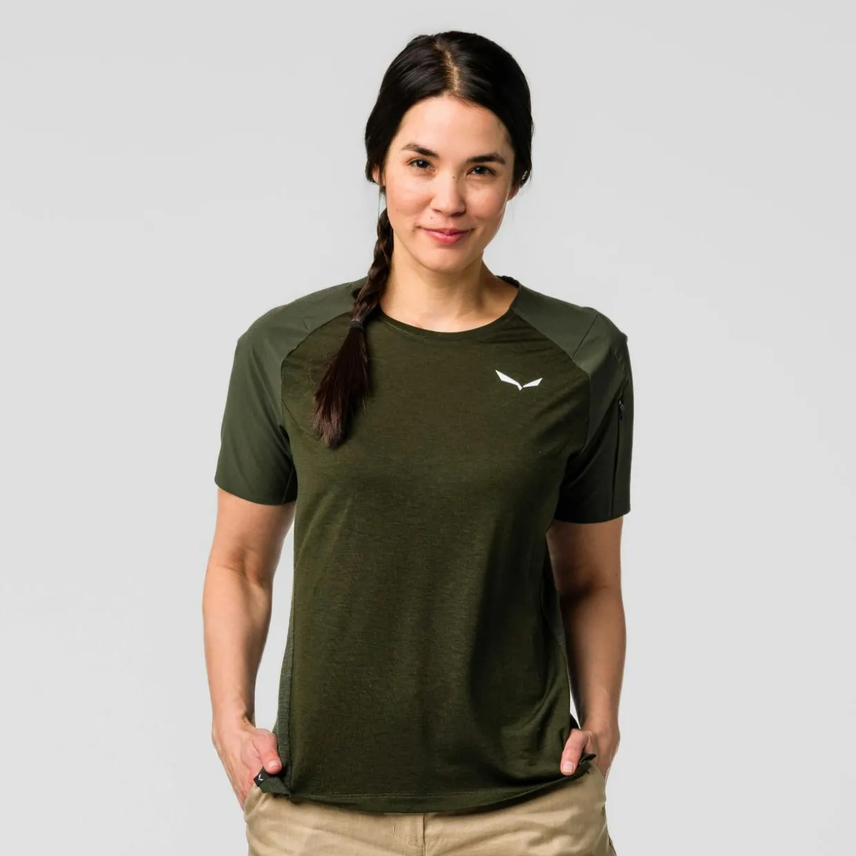 Puez Merino Hybrid T-Shirt Women