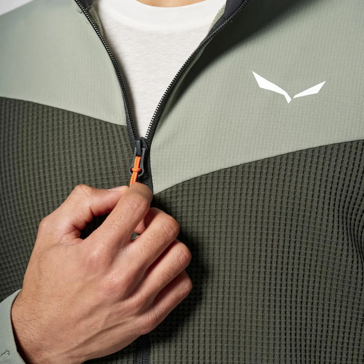 Puez Waffle Hybrid Polarlite Jacket Men