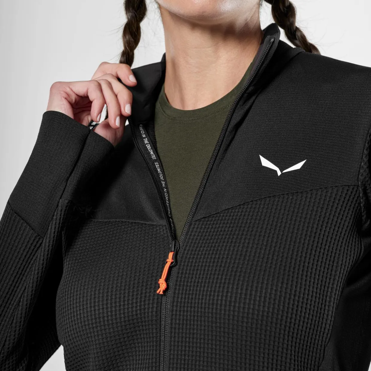 Puez Waffle Hybrid Polarlite Jacket Women