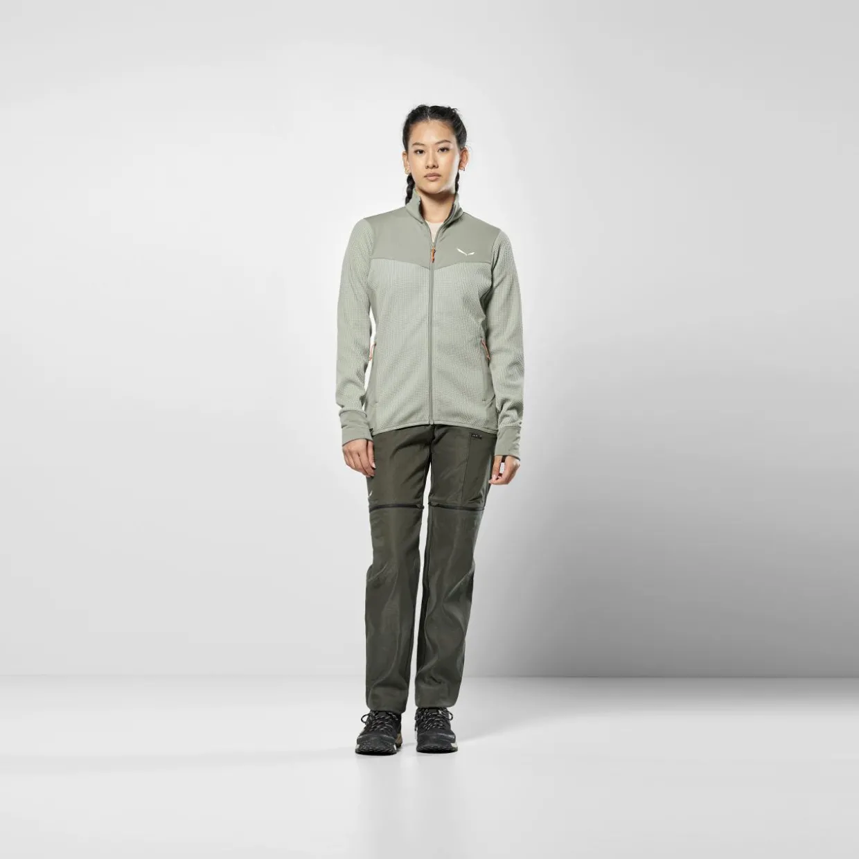 Puez Waffle Hybrid Polarlite Jacket Women