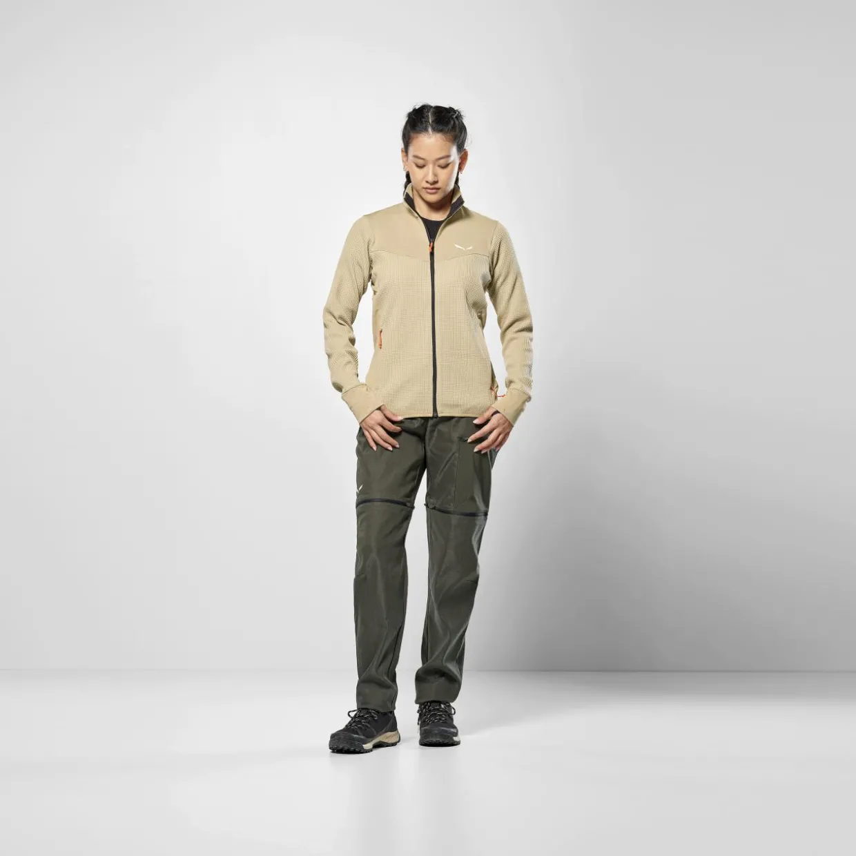Puez Waffle Hybrid Polarlite Jacket Women