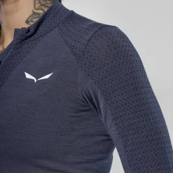 Zebru Responsive Half Zip T-Shirt Women